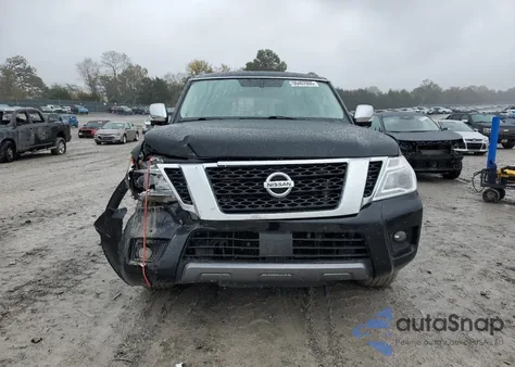 2020 Nissan Armada Sv from USA, damaged, VIN JN8AY2ND3LX017735